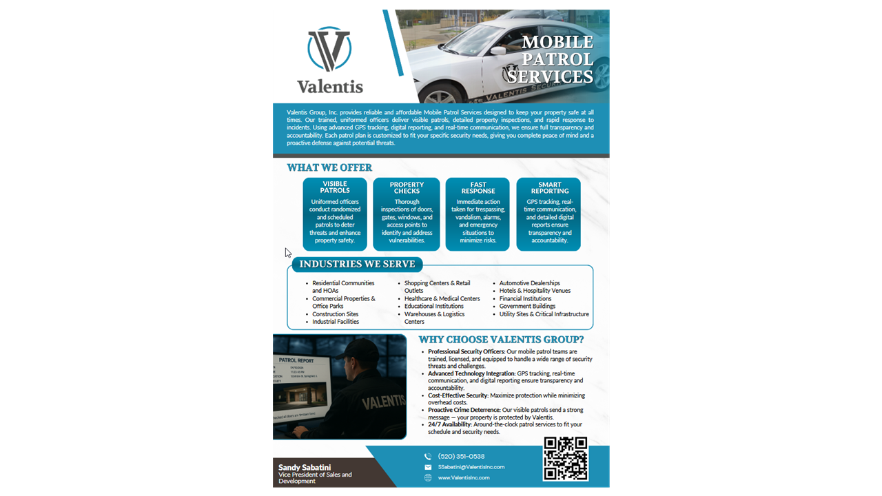 Mobile Patrol Services
