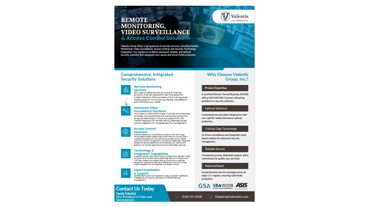 Remote Monitoring & Surveillence Access Control 