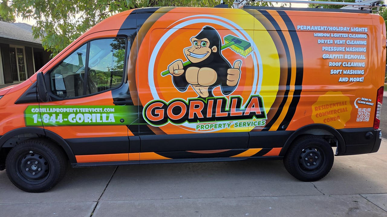 Gorilla Property Services Van