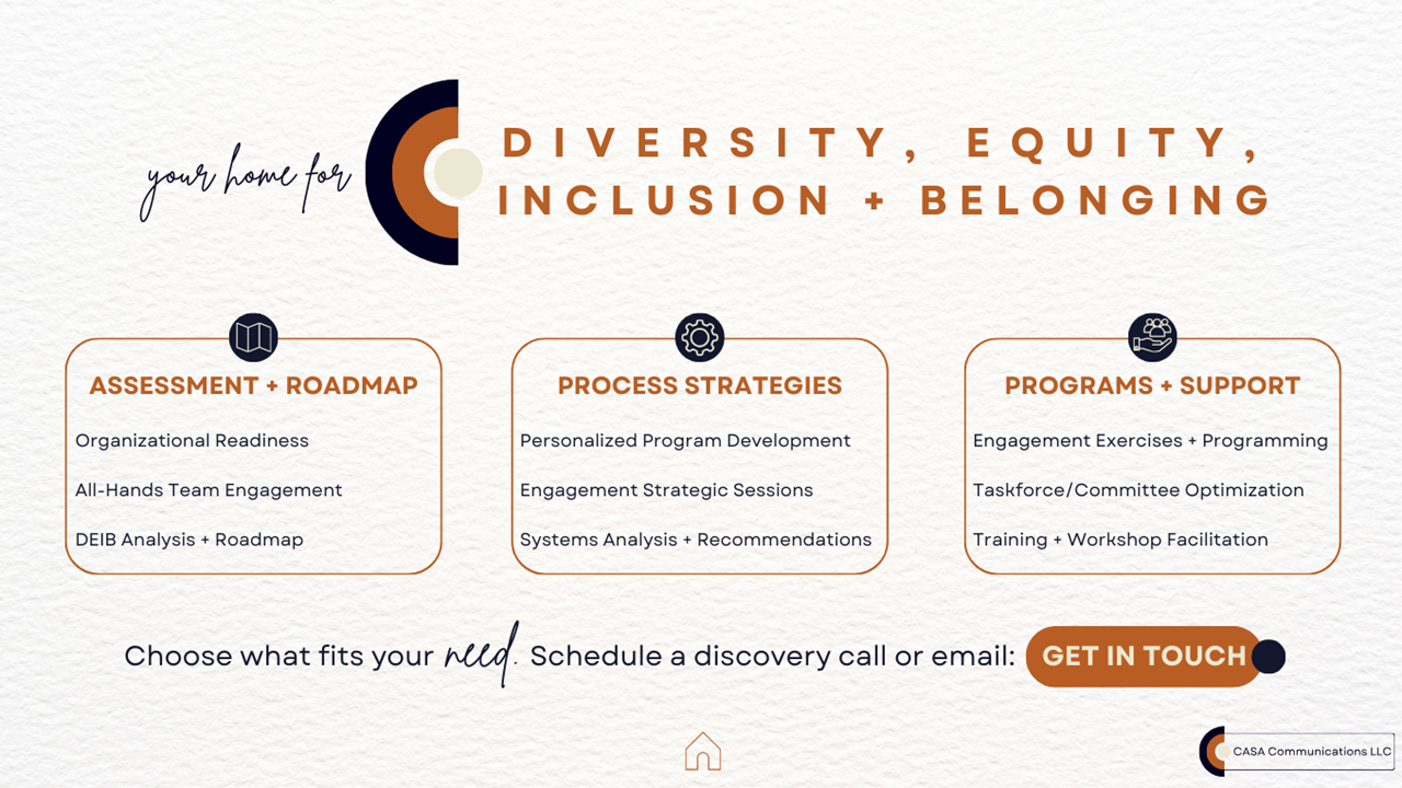DEIB consulting offerings