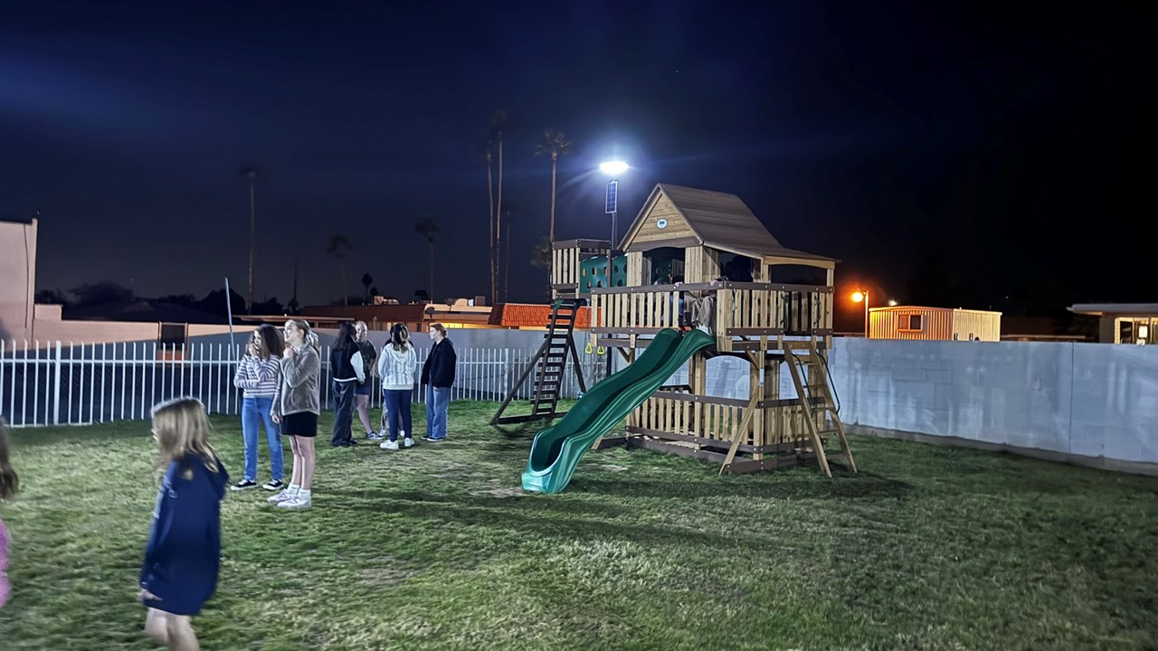 Flood light - common area lighting