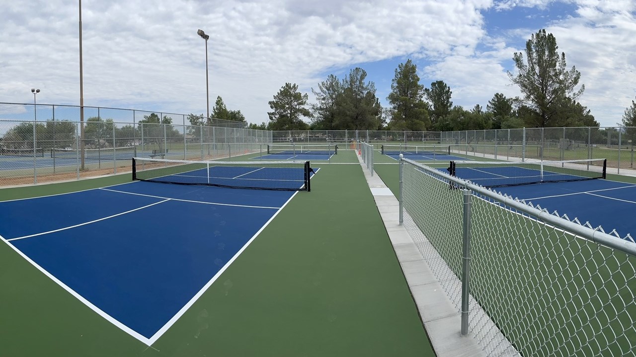 Pickleball Court Installation at Sandpiper Park