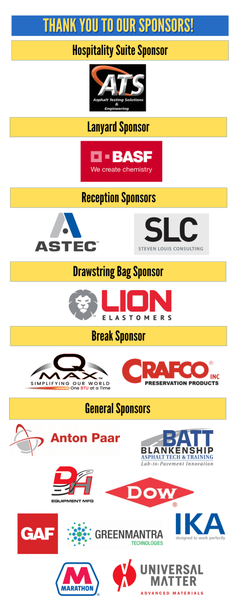 2025 AMAP Annual Conference & Workshop Sponsors