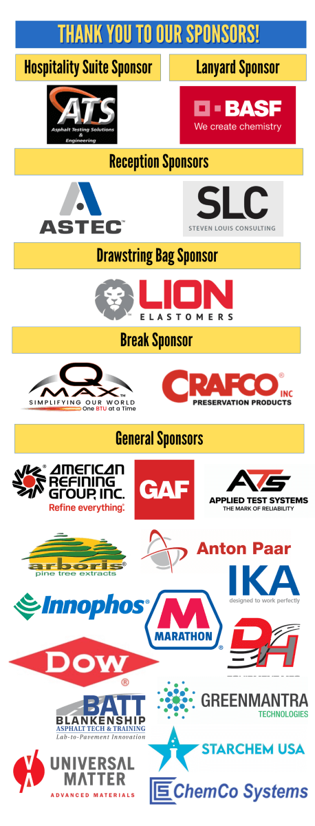 2025 AMAP Annual Conference and Workshop SPonsor Thank You
