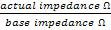 Per unit value