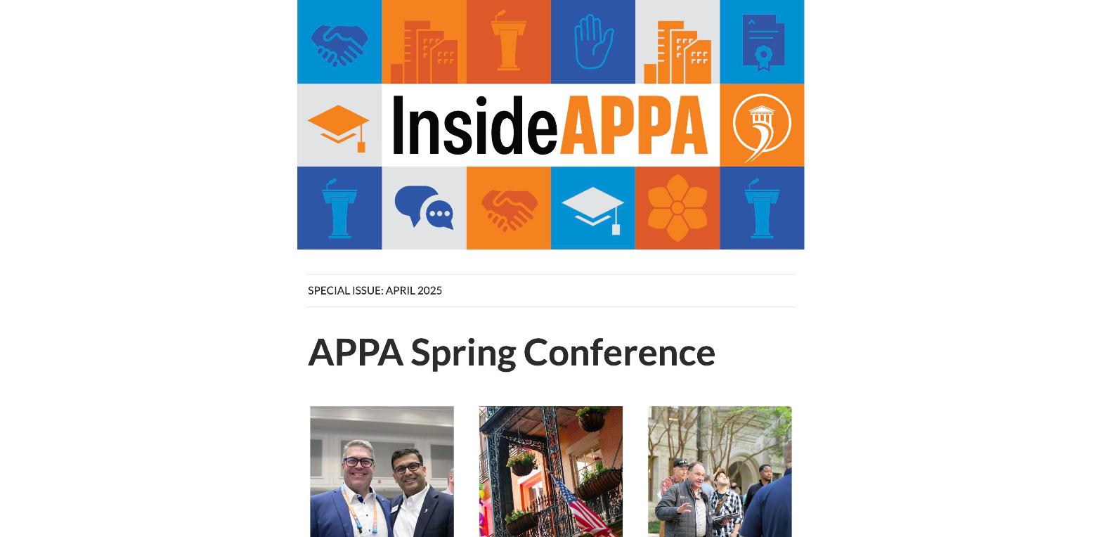 InsideAPPA Special Edition, April 2025 issue preview