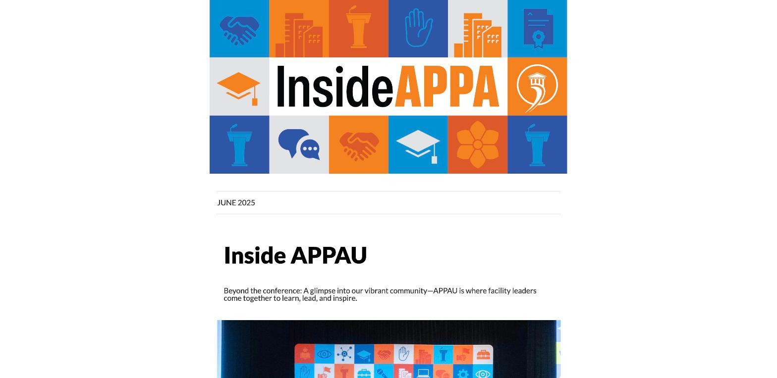 InsideAPPA June 2025 issue preview