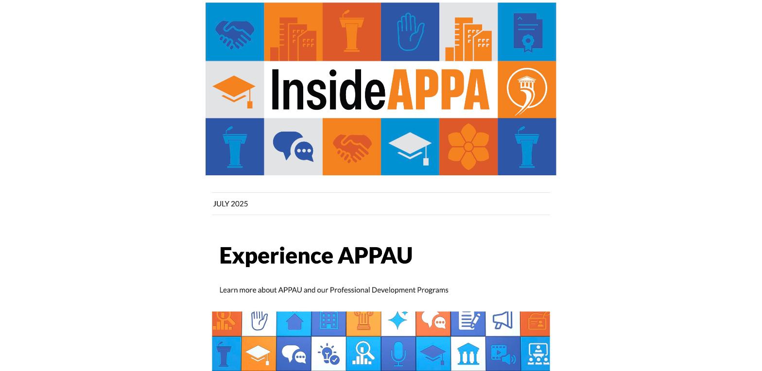 InsideAPPA July 2025 issue preview