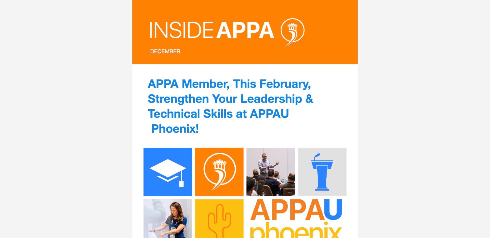InsideAPPA December 2025 issue preview