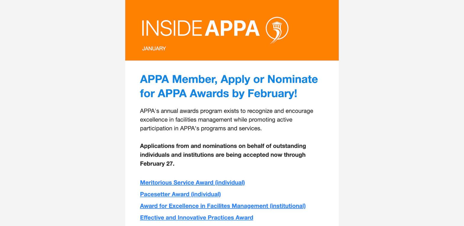 InsideAPPA January 2026 issue preview