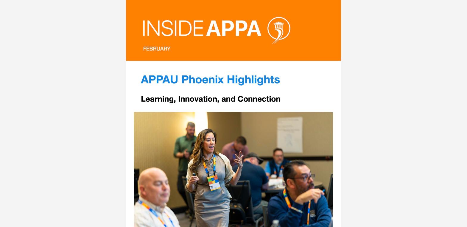 InsideAPPA February 2026 issue preview