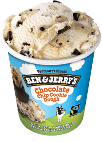 Ben and Jerry's ice cream 