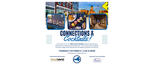 Connections and Cocktails Buffalo!