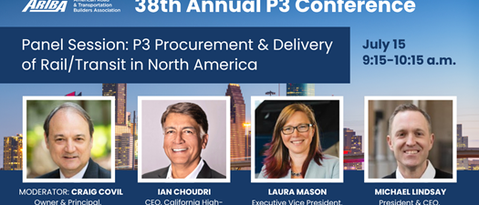 38th Annual Public-Private Partnerships (P3s) in Transportation Conference