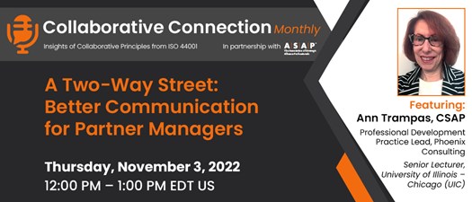 A Two-Way Street: Better Communication for Partner Managers