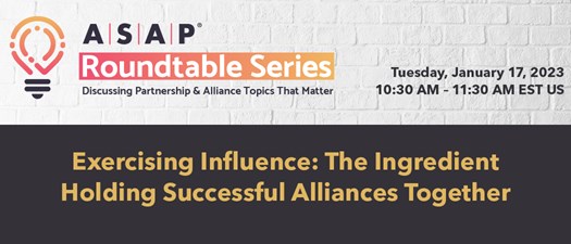 Exercising Influence: The Ingredient Holding Successful Alliances Together