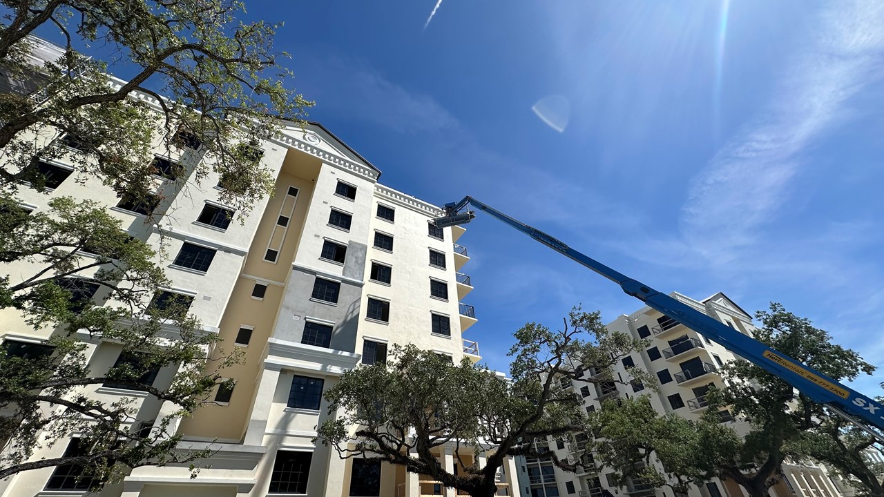 Manor West Apartments Roof Installation