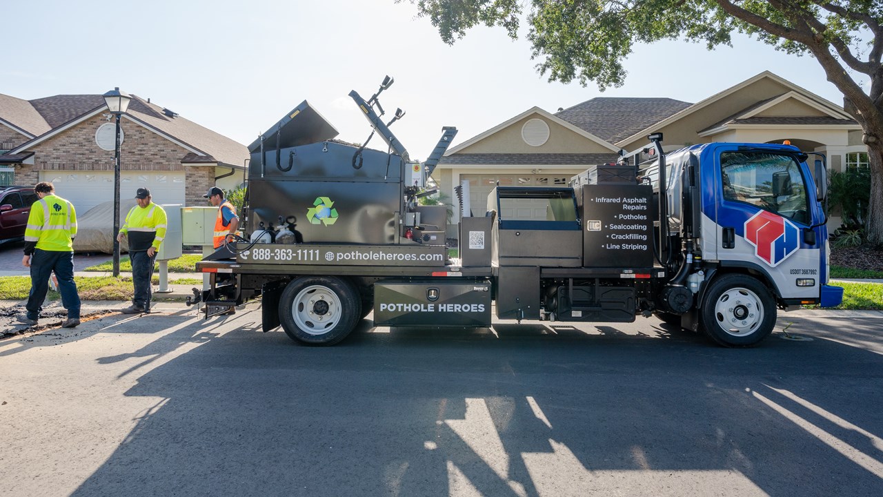 Custom Patching Truck