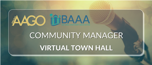 BAAA-AAGO Town Hall for Community Managers