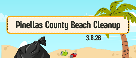 Pinellas County Beach Clean Up Day
