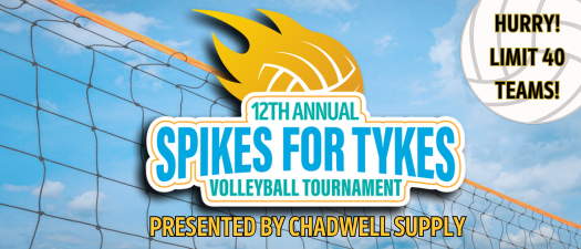 'Spikes for Tykes' Volleyball Tournament