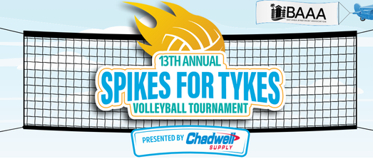 'Spikes for Tykes' Volleyball Tournament