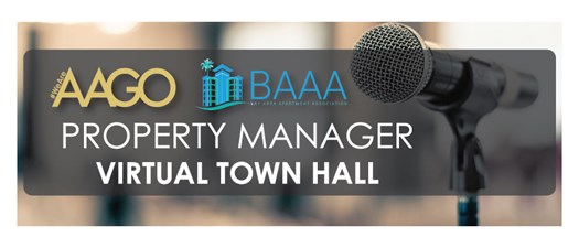 BAAA-AAGO COVID-19 Town Hall for Community Managers