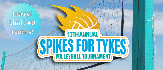 'Spikes for Tykes' Volleyball Tournament 