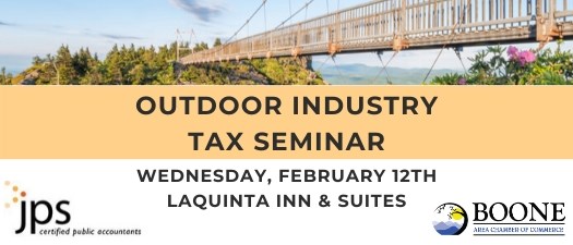 Johnson Price Sprinkle PA Outdoor Industry Tax Seminar