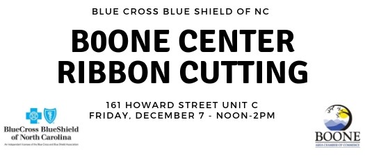 Blue Cross Blue Shield Boone Center Ribbon Cutting