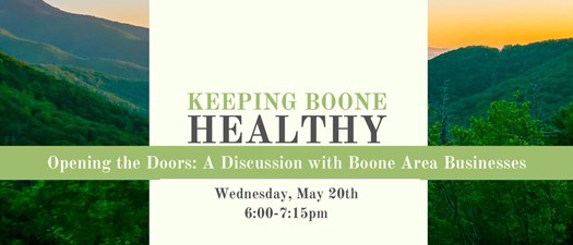 Keeping Boone Healthy:  Opening the Doors