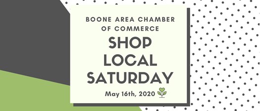 Shop Local Saturday 5/16