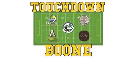 Touchdown Boone - Pre Gardner Webb