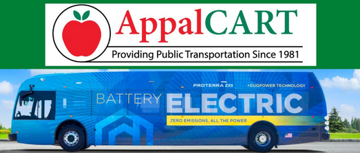 AppalCART Battery Electric Bus Unveiling