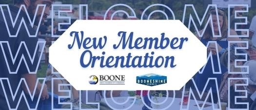 New Member Orentation - Friday, June 3