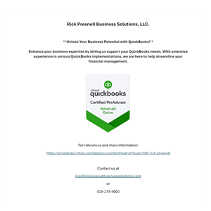 Photo of Rick Presnell Business Solutions, LLC.