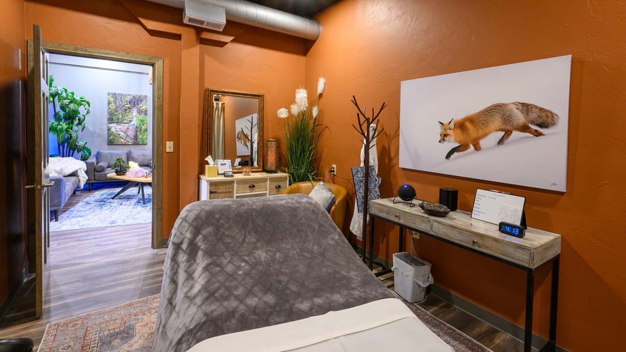 A Massage Room at The Body Spa & Cryo