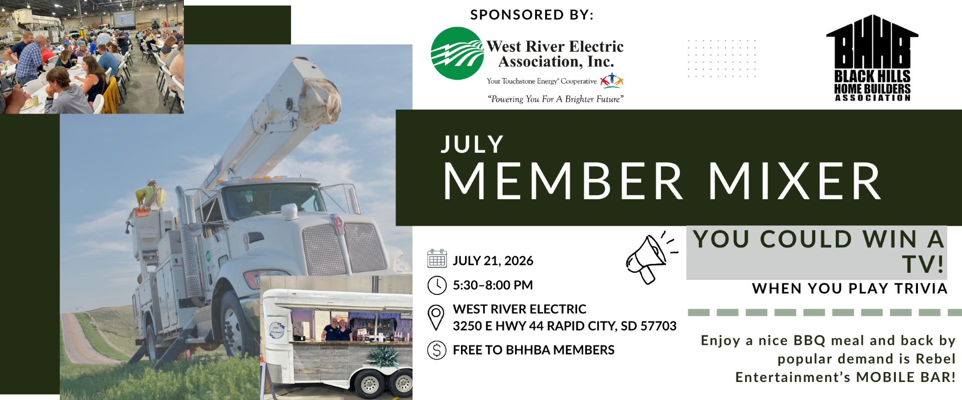 July Member Mixer at West River Electric