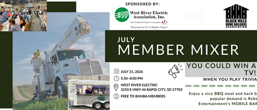 July Member Mixer at West River Electric