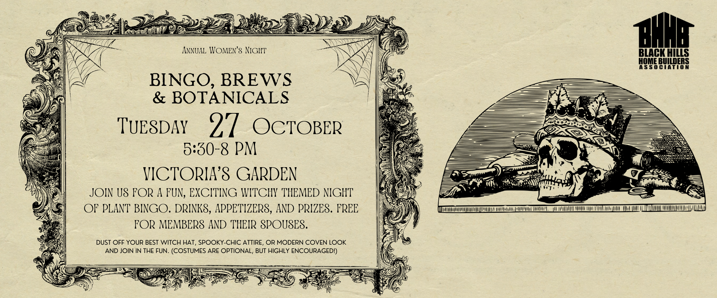 🕯️Women's Night: Bingo, Brews & Botanicals 🌿
