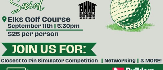 September 11th – Golf Tournament Social