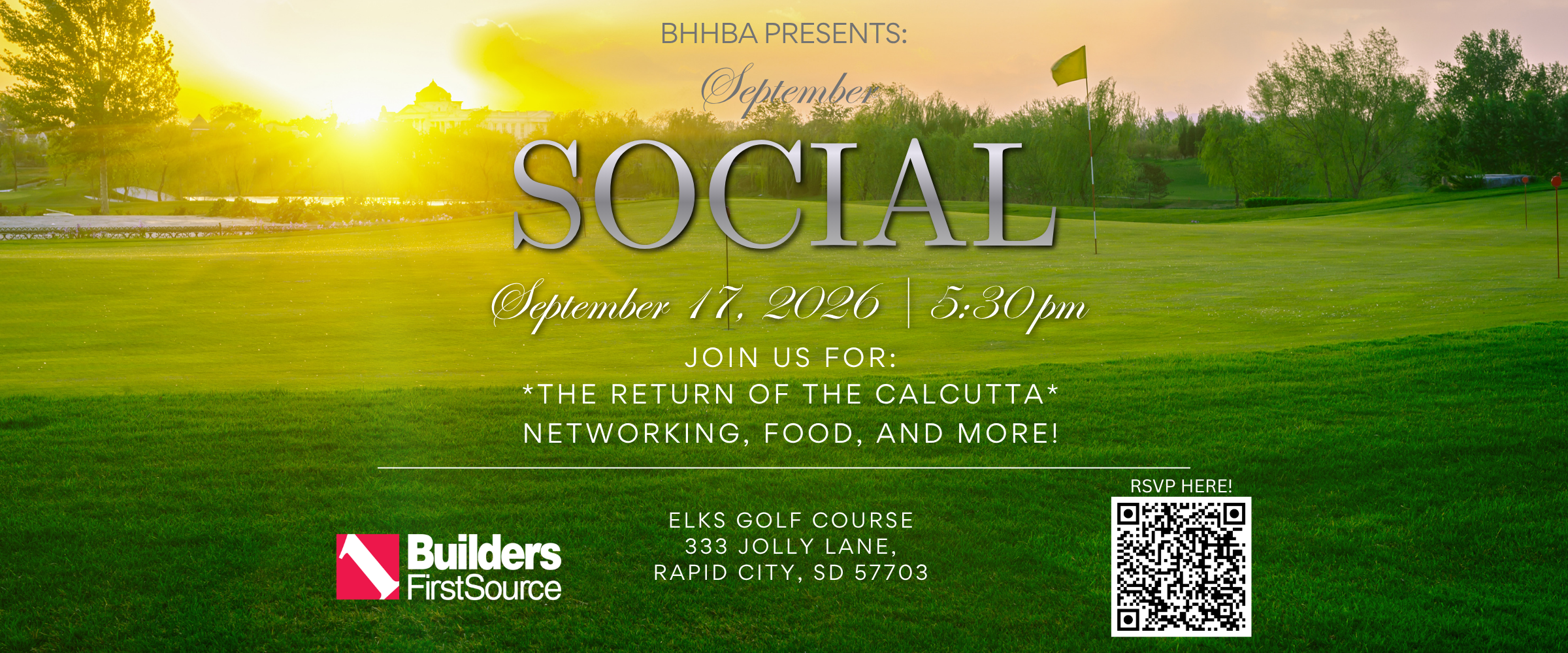 September Social at Elks Golf Course