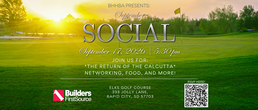 September Social at Elks Golf Course