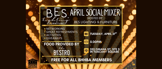 April Member Mixer: Hosted by BES Lighting & Furniture