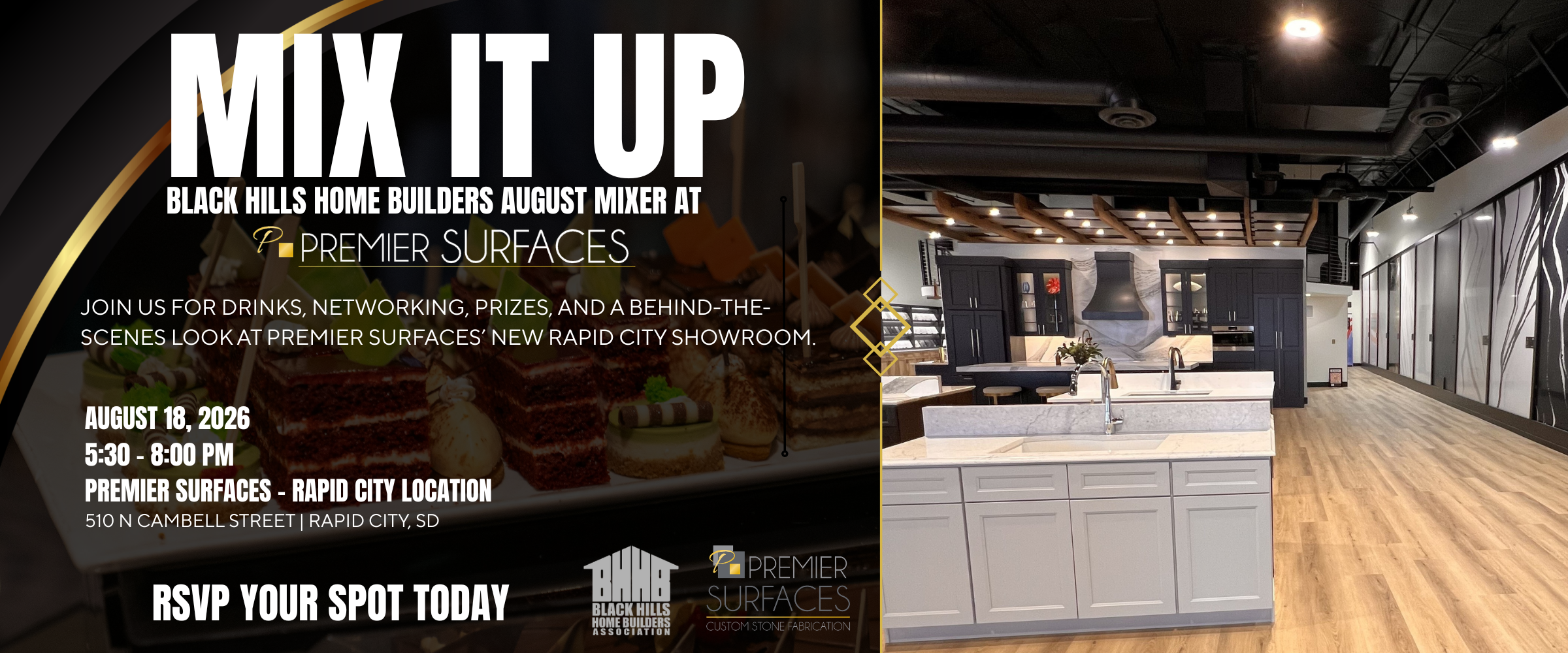 Mix It Up- BHHBA August Mixer at Premier Surfaces