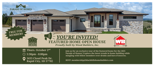 Parade of Homes Featured Home Open House