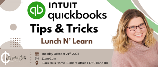 Lunch & Learn | QuickBooks Tips and Ticks by Let's Make Cents Bookkeeping