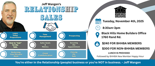 Lunch & Learn: Relationship Sales with Jeff Wangen