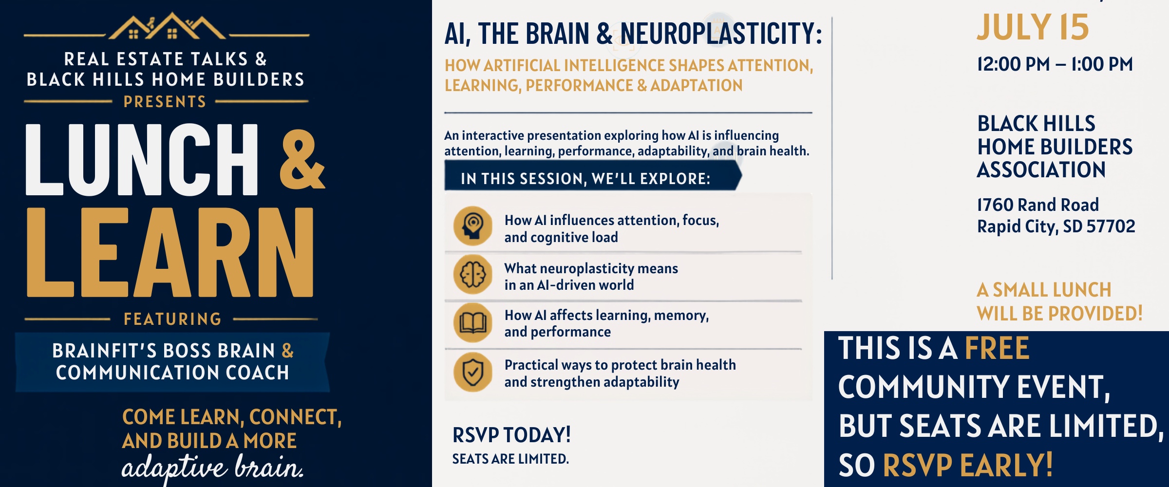 Lunch & Learn: AI, the Brain & Neuroplasticity