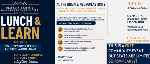 Lunch & Learn: AI, the Brain & Neuroplasticity